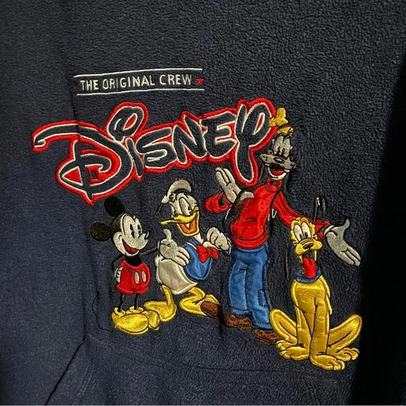 Vintage DISNEY The Original Crew Hooded Sweater - Picture 4 of 6